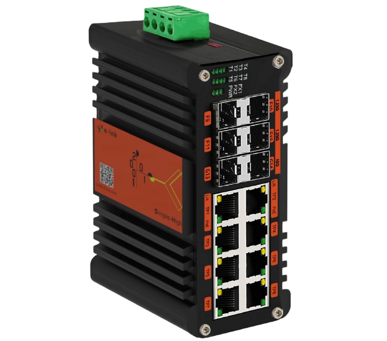 Switch PoE+ Gerenciado Industr - Sfp+ 10G Managed Switch 8 Port avaliação e preço